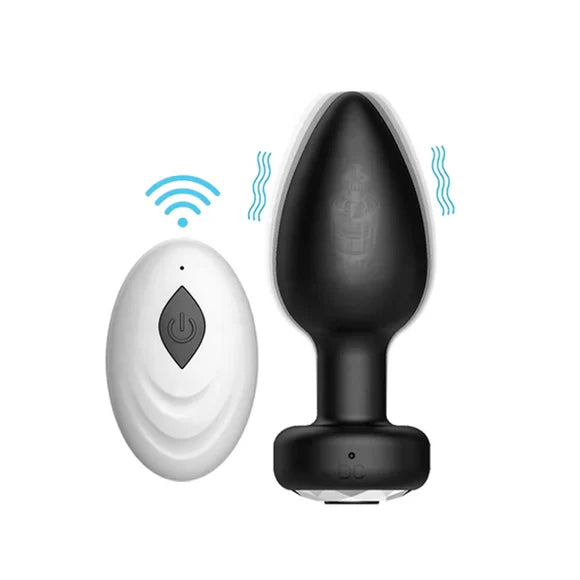 Vibrating Anal Plug w/Remote Control