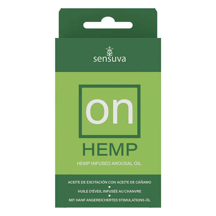 Sensuva ON Hemp Arousal Oil 5ml Bottle Medium Box